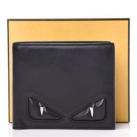 fendi bifold wallet price|Fendi monster eye wallet.